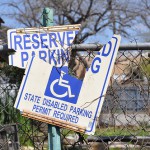 Can you still get a ticket if you don’t see a handicap parking sign?