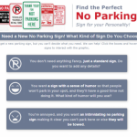 Does Humor in Parking Signs Work?