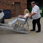 Wheelchair ramps: what length is right for disabled parking?